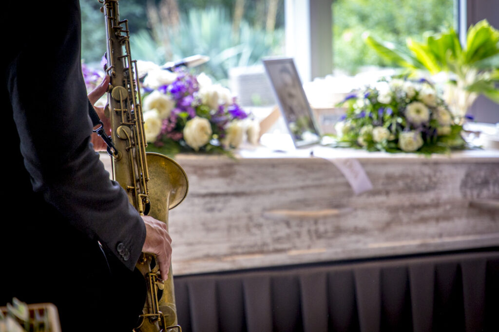 Intieme uitvaart met live muziek